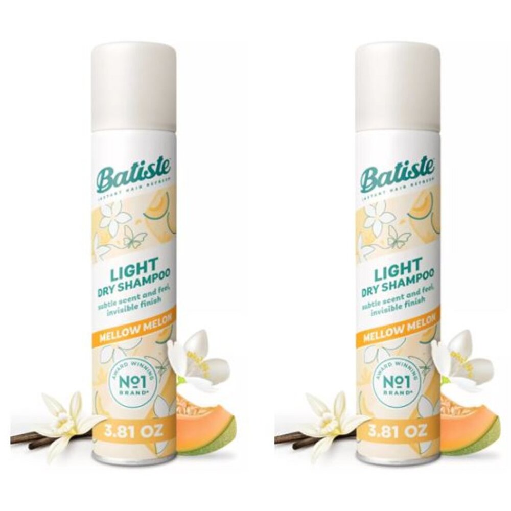 2 of Batiste Light Dry Shampoo Mellow Melon, 3.81 oz / Each lightweight feel